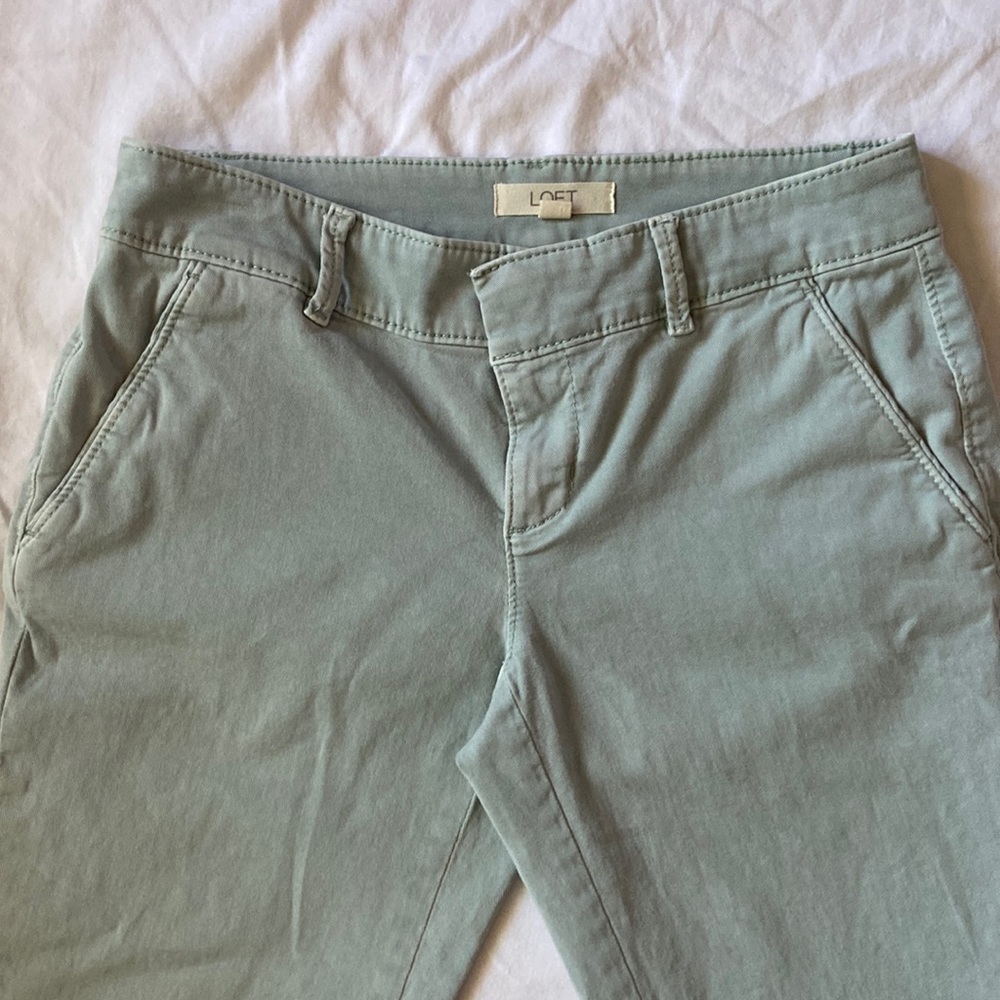 Ann Taylor’s LOFT brand Girlfriend Chino capris